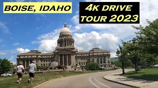 Boise, Idaho | 4k Driving Tour | 2023