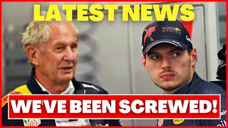 the FIA SANCTION to MAX VERSTAPPEN FINISHES MAX BULL for THIS...*marko gets pissed off*