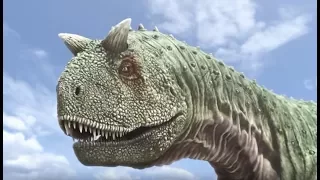 Carnoturus VS edmontonia (dinosaurs) / eng subs