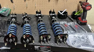 BobMr2: Installing 808 Coilovers on Mr2 Sw20