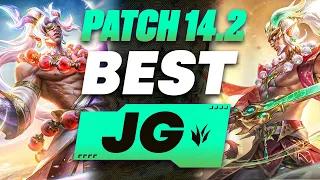 The BEST Junglers For Season 14 On Patch 14.2! | All Ranks Tier List League of Legends