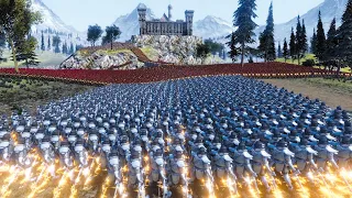 SOUL TYRANTS LAY SIEGE TO SPARTAN CASTLE - UEBS - Ultimate Epic Battle Simulator