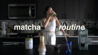 my matcha routine