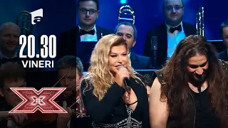 Loredana a cântat alături de Trooper și Orchestra Metropolitană București pe scena X Factor