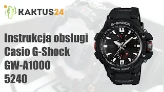 Instrukcja obsługi Casio G-Shock GW-A1000 Aviator