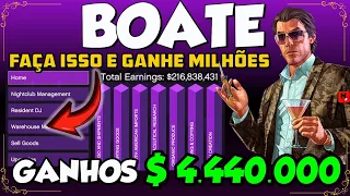 Como Ganhar Milhões no GTA 5 Online ✅Dinheiro SOLO *BOATE*