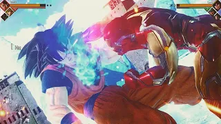 Iron Man vs Goku, Naruto & Luffy [ENDGAME EDITION] | JUMP FORCE