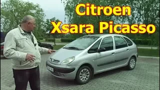 Citroën Xsara Picasso Review + Test drive | FRENCH MINIVAN-VOLUNTLER!