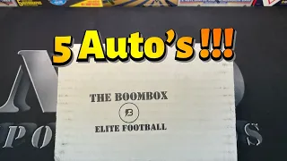 One of my best boxes of the year ! Boombox Elite Football Box - November 2022