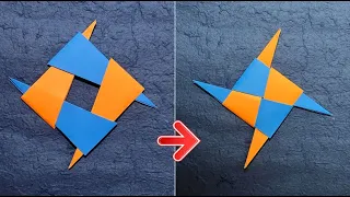 How to make a paper New NINJA STAR (NARUTO) | Origami