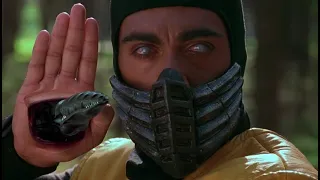 Смертельная битва - Скорпион против Джонни Кейджа (Mortal Kombat - Scorpion vs Johnny Cage) 1995 г.