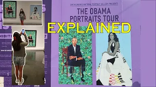 The Obama Portraits Explained//Artists: Amy Sherald & Kehinde Wiley//LACMA visit