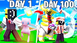 I Spent 100 DAYS in LEGENDARY only Pixelmon (Minecraft)