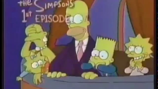 The Simpsons Fox Promo (1994): "Bart the Genius" (S01E02) (10 second)