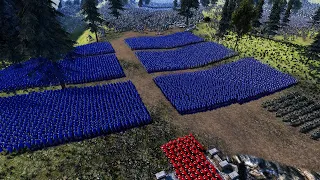 Orcs army Lay Siege To The Castle Ultimate Epic Battle Simulator UEBS