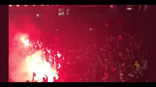 AMBIANCE DE FOLIE À LILLE APRÈS LE TITRE DE CHAMPION DE FRANCE