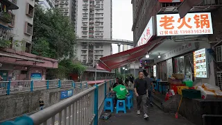 [4K] Walk from Wenhuajie to Dongshuimen Yangtze River Bridge. Chongqing, China