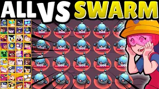 Brawl Stars OLYMPICS! | 38 Brawlers vs THE SWARM! | Who is FASTEST?!