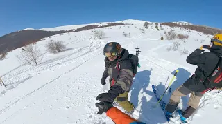 ВИТОША - 1200 метра ДЕНИВЕЛАЦИЯ / Vitosha Freeride /