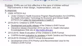 Use of Health IT in Pediatric Care: National Web Conference