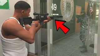 GTA 5 - How To Break Any Bulletproof Glass!