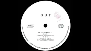 G  & C  – In The Night vocal 1987 italo disco