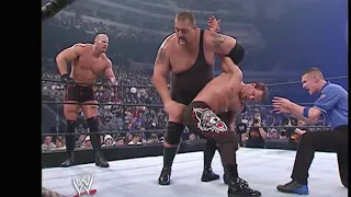 Kurt Angle, Bradshaw, Chris Benoit, John Cena & Hardcore Holly def ATrain, Nathan Jeam, Brock Lesnar