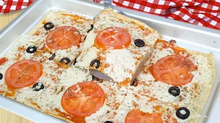 PIZZA SEM TRIGO INCRÍVEL - Fácil, Deliciosa, Massa Fina e Sem Glúten - Você vai amar!