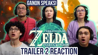 ZELDA: Tears of the Kingdom February Direct TRAILER 2 REACTION! | MaJeliv Reactions l Ganon Speaks