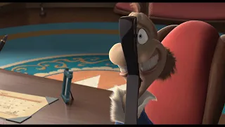 Horton Hears A Who - stapler on the head