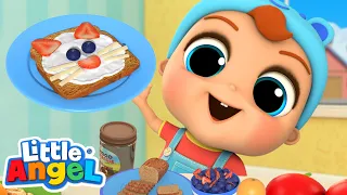 Yes Yes Breakfast Song | @LittleAngel Kids Songs & Nursery Rhymes