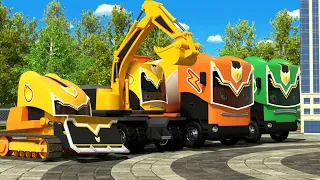 Strong Heavy Vehicles Episodes | City Heroes!🦸‍♂️| Heavy Vehicles & Duri🏋️‍♂️| Tayo the Little Bus