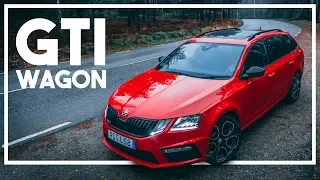 The 245hp Octavia RS is Skoda’s family GTI Wagon!