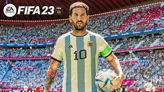 FIFA 23 - Brazil Vs Argentina - FIFA World Cup Final Qatar | PS4™ Slim Gameplay
