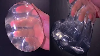 Making Slime With Borax| DIY Crystal Clear Slime| Satisfying Slime Making Video