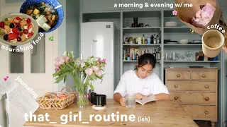 my reset & "THAT" girl routine 👸🏽🥑✨| spend a morning and eve with me + healthy habits