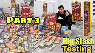 Cheapest Crackers Stash Testing Part 3 | Different type of Crackers Testing | Eperiment,Diwali 2020