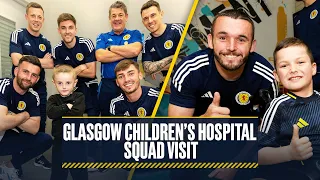 Scotland Squad Visits Glasgow Children's Hospital 🏥 | Scotland National Team