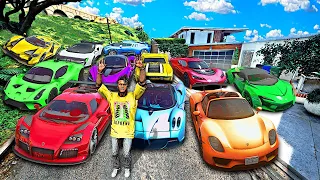 My New $1 Billion Dollar SUPERCAR Garage Tour! (GTA 5)