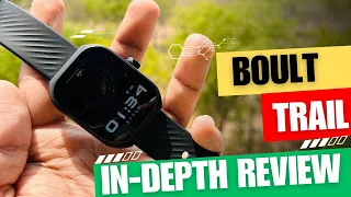 ⚡Boult Trail ⚡ Curved display Smartwatch | Boult Trail Review | Boult Trail unboxing | Techpoke