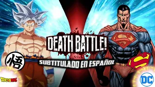 Goku VS Superman DEATH BATTLE! DEFINITIVA [1-2-3 Completo] SUB En Español | TheFelipe XtremYoutub