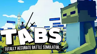 АТАКА ЗОМБИ ИЗ МАЙНКРАФТА ! | Totally Accurate Battle Simulator (TABS/ТАБС) | Юнит Креатор