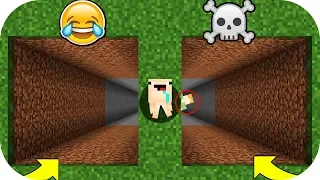 DE QUE FORMA CAERÁ BEBE NOOB  ¿SOBREVIVIRÁ AL TROLLEO DE MINECRAFT?