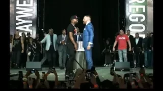 Mayweather vs McGregor World Tour: Toronto Faceoff