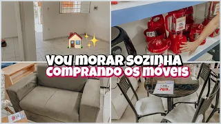 VOU ME MUDAR 🏠✨|COMPRANDO OS MÓVEIS PARA A CASA NOVA