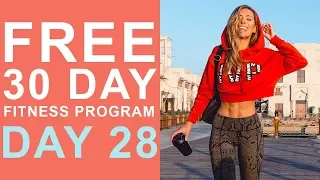 Day 28 | Free 30 Day Fitness Challenge | Core Stability & Mobility