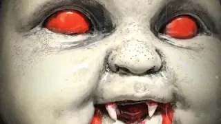 Vampire Doll Head Planter | Baby Dracula