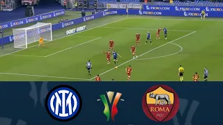 Inter Millan vs As Roma - Coppa Italia - Quarter Finals - Full Match