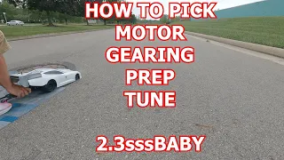 HOW TO CHOOSE THE CORRECT MOTOR, GEARING, ESC, TUNE FOR YOUR NPRC DRAG CAR | PREP | FULL TUTORIAL