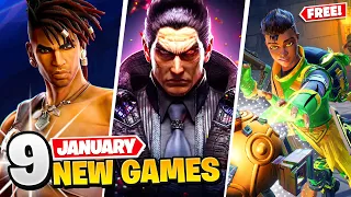 9 New Games January (3 FREE GAMES)